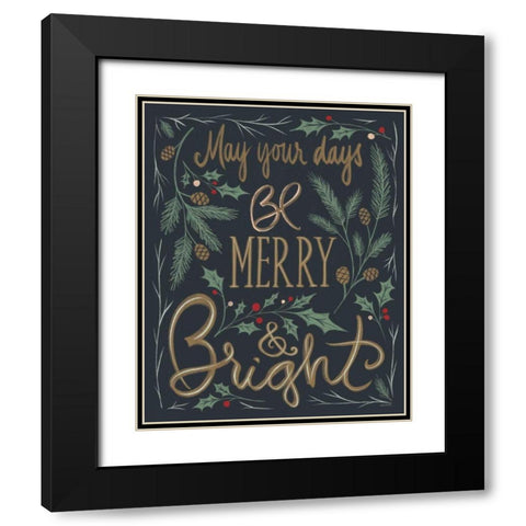 Wonderful Time III Black Modern Wood Framed Art Print with Double Matting by Tavoletti, Anne