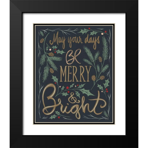 Wonderful Time III Black Modern Wood Framed Art Print with Double Matting by Tavoletti, Anne