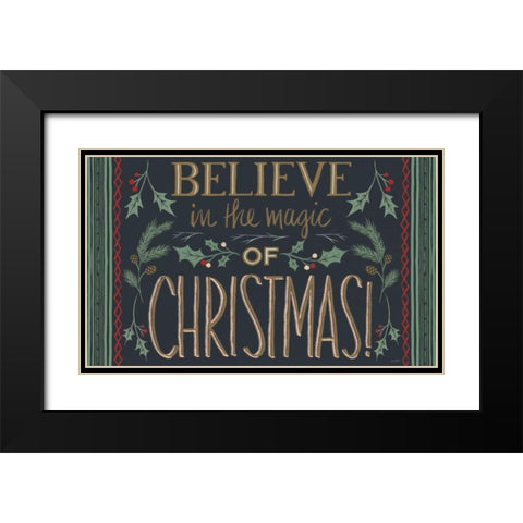 Wonderful Time VI Black Modern Wood Framed Art Print with Double Matting by Tavoletti, Anne
