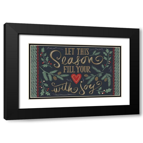 Wonderful Time VIII Black Modern Wood Framed Art Print with Double Matting by Tavoletti, Anne