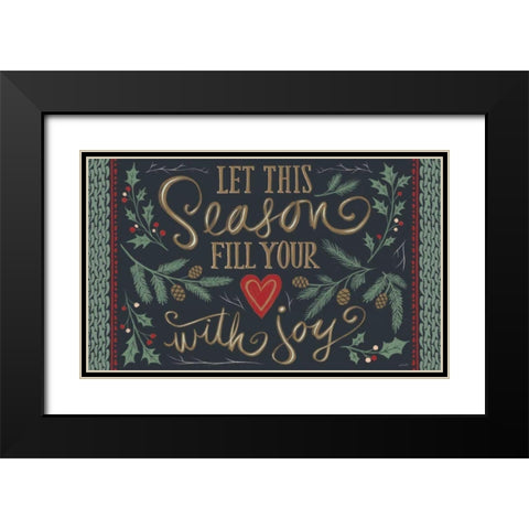 Wonderful Time VIII Black Modern Wood Framed Art Print with Double Matting by Tavoletti, Anne