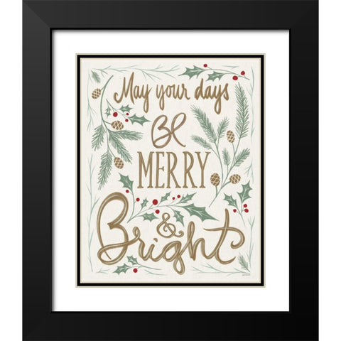 Wonderful Time III Light Black Modern Wood Framed Art Print with Double Matting by Tavoletti, Anne