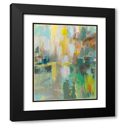 Reflection II Black Modern Wood Framed Art Print with Double Matting by Vertentes, Jeanette