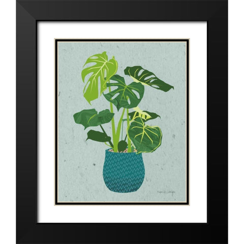 The Great Indoors IV Black Modern Wood Framed Art Print with Double Matting by Gallagher, Megan