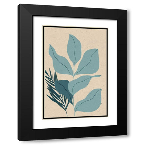 Balance IV Black Modern Wood Framed Art Print with Double Matting by Thorns, Becky