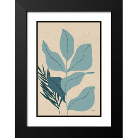 Balance IV Black Modern Wood Framed Art Print with Double Matting by Thorns, Becky