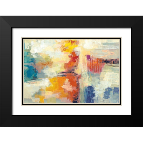 Bright Coral Reef Black Modern Wood Framed Art Print with Double Matting by Vassileva, Silvia