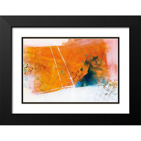 Exaggeration Black Modern Wood Framed Art Print with Double Matting by Schick, Mike