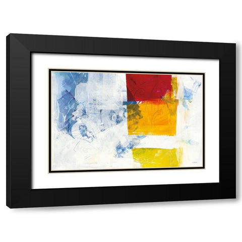 Breakout II Black Modern Wood Framed Art Print with Double Matting by Schick, Mike
