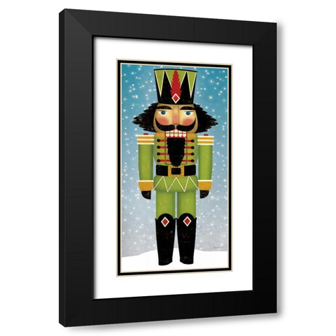 Nutcracker Bright II Black Modern Wood Framed Art Print with Double Matting by Fowler, Ryan