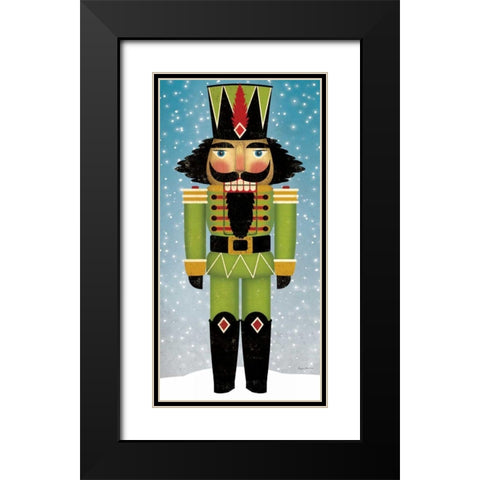 Nutcracker Bright II Black Modern Wood Framed Art Print with Double Matting by Fowler, Ryan
