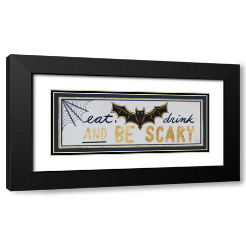Frightfully Wicked IX Dark Black Modern Wood Framed Art Print with Double Matting by Averinos, Melissa