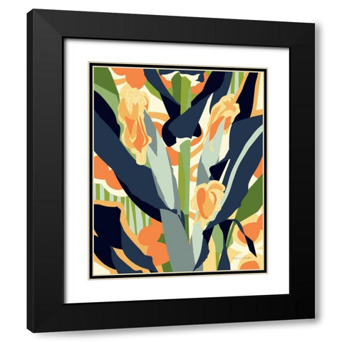 Sweet Corn Black Modern Wood Framed Art Print with Double Matting by Gallagher, Megan