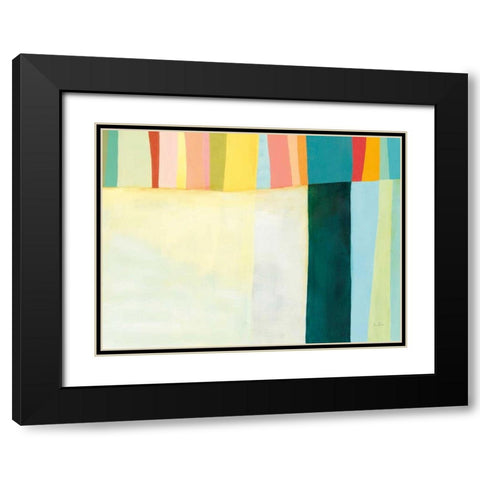 Twelve Bar I Black Modern Wood Framed Art Print with Double Matting by Davies, Jane
