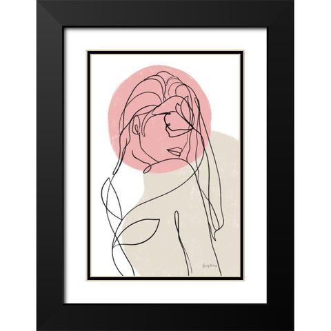 Planted III Black Modern Wood Framed Art Print with Double Matting by Thorns, Becky