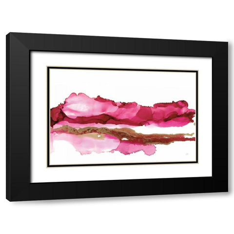 Coastal Ink VI Black Modern Wood Framed Art Print with Double Matting by Paschke, Chris