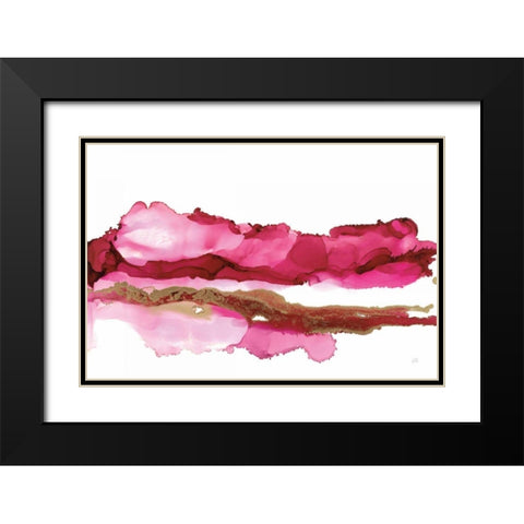 Coastal Ink VI Black Modern Wood Framed Art Print with Double Matting by Paschke, Chris