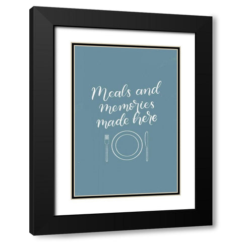 Kitchen Words II Black Modern Wood Framed Art Print with Double Matting by Thorns, Becky