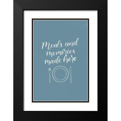 Kitchen Words II Black Modern Wood Framed Art Print with Double Matting by Thorns, Becky