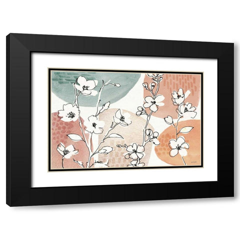 Soft Figures I Black Modern Wood Framed Art Print with Double Matting by Tavoletti, Anne