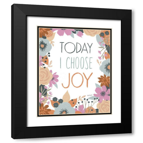 Happy Thoughts II Black Modern Wood Framed Art Print with Double Matting by Tavoletti, Anne