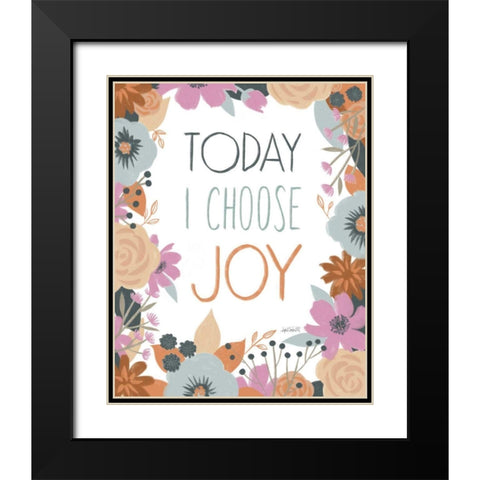Happy Thoughts II Black Modern Wood Framed Art Print with Double Matting by Tavoletti, Anne