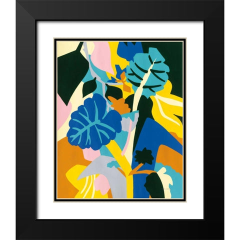 Balmy Day Black Modern Wood Framed Art Print with Double Matting by Gallagher, Megan