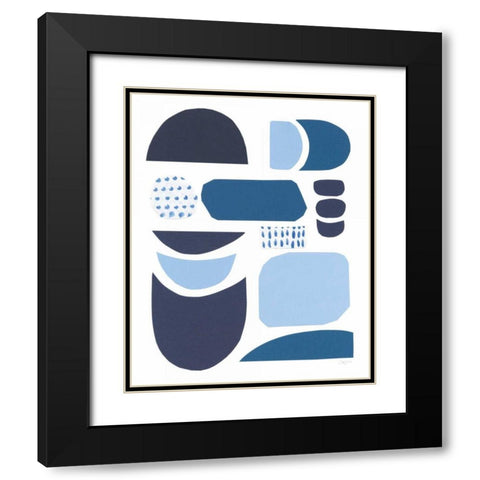 Cozy Cottage I Black Modern Wood Framed Art Print with Double Matting by Prahl, Courtney