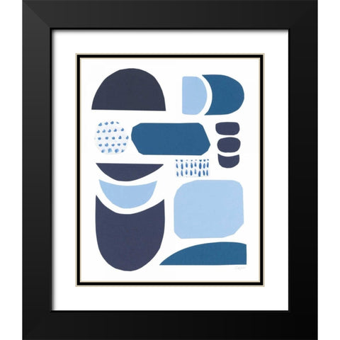Cozy Cottage I Black Modern Wood Framed Art Print with Double Matting by Prahl, Courtney