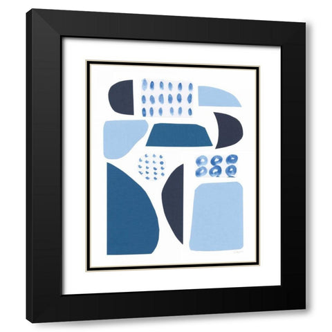 Cozy Cottage II Black Modern Wood Framed Art Print with Double Matting by Prahl, Courtney