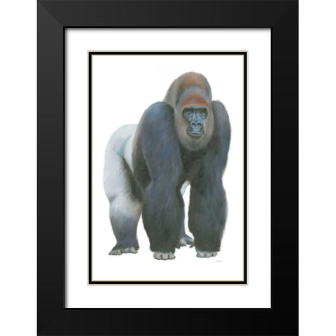 Wild and Free II Black Modern Wood Framed Art Print with Double Matting by Wiens, James