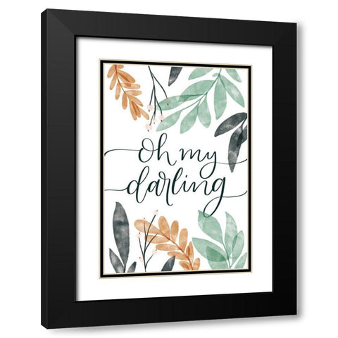 Sage Sayings I Black Modern Wood Framed Art Print with Double Matting by Thorns, Becky