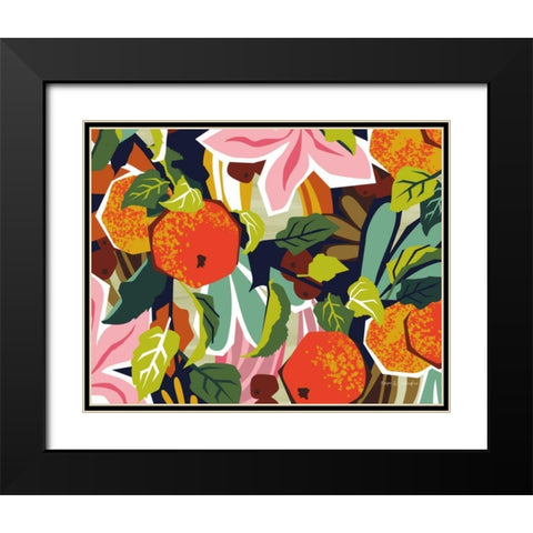 Apple Orchard I Black Modern Wood Framed Art Print with Double Matting by Gallagher, Megan