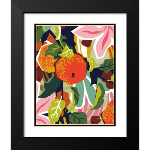Apple Orchard II Black Modern Wood Framed Art Print with Double Matting by Gallagher, Megan
