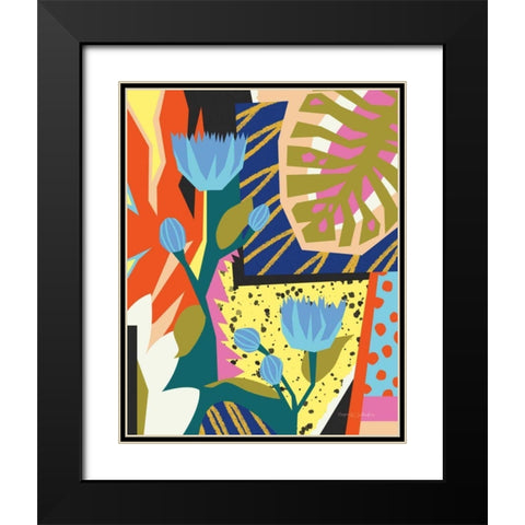 Born in the 80s Black Modern Wood Framed Art Print with Double Matting by Gallagher, Megan