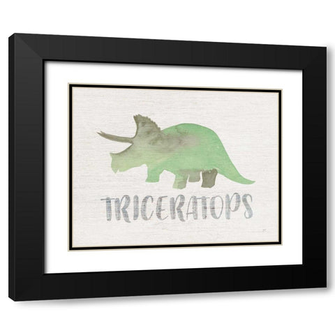 Roar IV Black Modern Wood Framed Art Print with Double Matting by Panganiban, Karyn