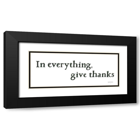 Scripture for Life III No Flowers Black Modern Wood Framed Art Print with Double Matting by Jackson, Jenaya