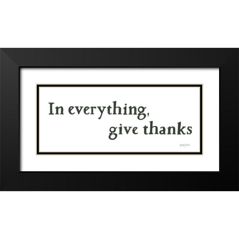 Scripture for Life III No Flowers Black Modern Wood Framed Art Print with Double Matting by Jackson, Jenaya