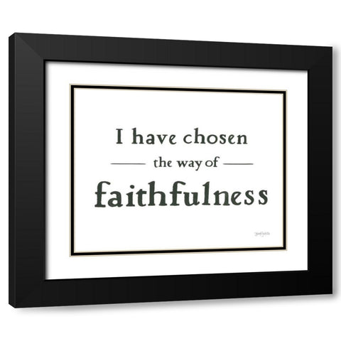 Scripture for Life VI No Flowers Black Modern Wood Framed Art Print with Double Matting by Jackson, Jenaya
