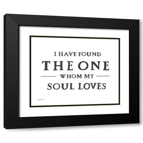 Scripture for Life VII No Flowers Black Modern Wood Framed Art Print with Double Matting by Jackson, Jenaya