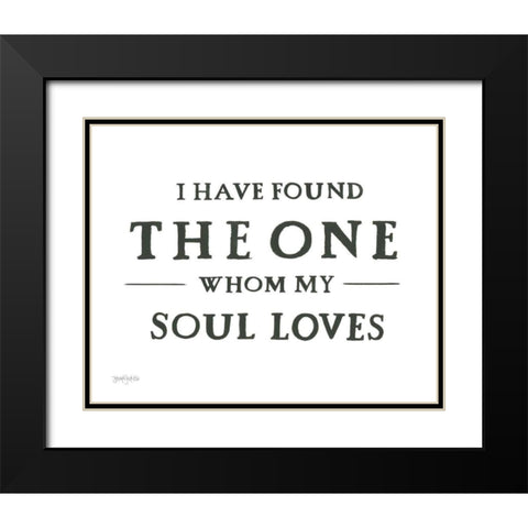 Scripture for Life VII No Flowers Black Modern Wood Framed Art Print with Double Matting by Jackson, Jenaya