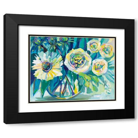 Hope Black Modern Wood Framed Art Print with Double Matting by Vertentes, Jeanette