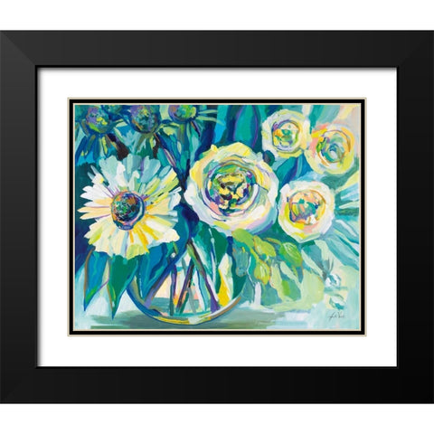 Hope Black Modern Wood Framed Art Print with Double Matting by Vertentes, Jeanette