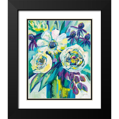 Vision Black Modern Wood Framed Art Print with Double Matting by Vertentes, Jeanette