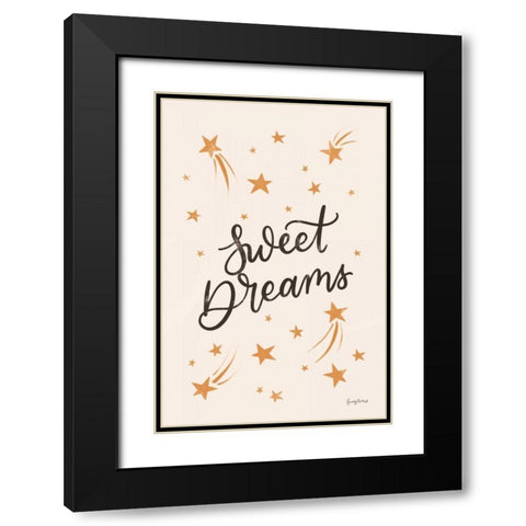 Celestial Boho III Black Modern Wood Framed Art Print with Double Matting by Thorns, Becky