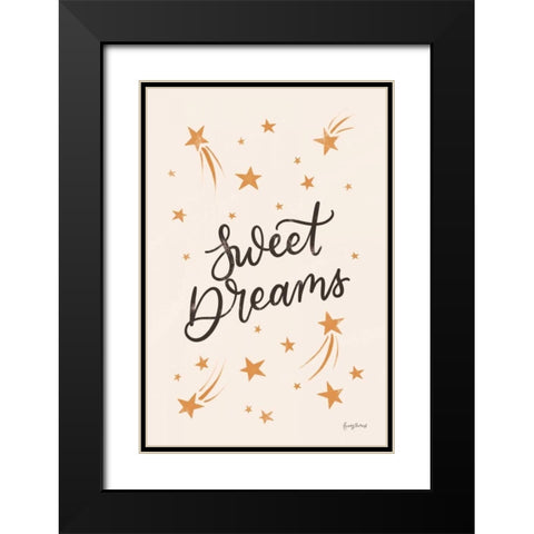 Celestial Boho III Black Modern Wood Framed Art Print with Double Matting by Thorns, Becky