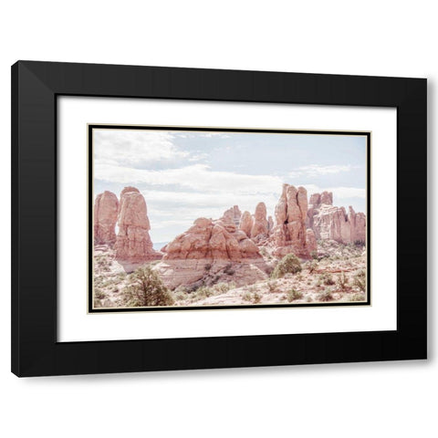 Day Hike II Black Modern Wood Framed Art Print with Double Matting by Urquhart, Elizabeth