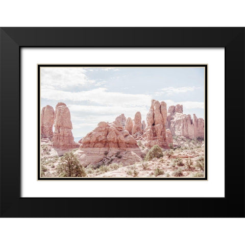 Day Hike II Black Modern Wood Framed Art Print with Double Matting by Urquhart, Elizabeth