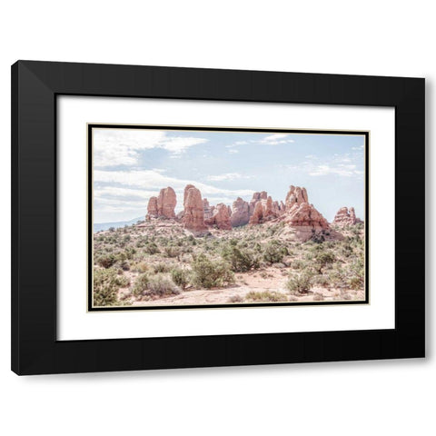 Day Hike III Black Modern Wood Framed Art Print with Double Matting by Urquhart, Elizabeth
