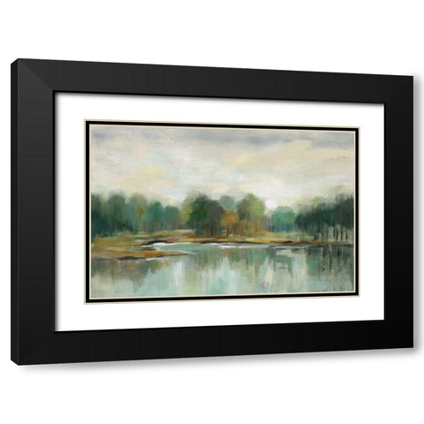 Cool Spring Day Black Modern Wood Framed Art Print with Double Matting by Vassileva, Silvia